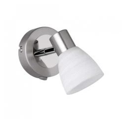 Trio Leuchten CARICO Wandspot LED Nickel-Matt, 1-flammig