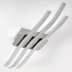 Trio Leuchten CATOKI Deckenleuchte LED Chrom, 1-flammig 27 Trio Leuchten CATOKI Deckenleuchte LED Chrom, 1-flammig -LED Leuchten Verkäufe 2022 trio leuchten catoki deckenleuchte 676412406 12