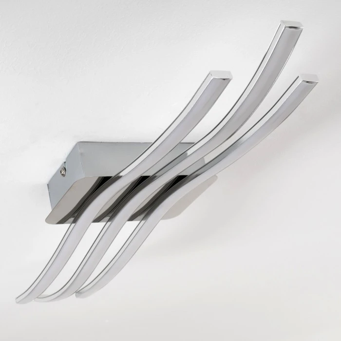 Trio Leuchten CATOKI Deckenleuchte LED Chrom, 1-flammig 14 Trio Leuchten CATOKI Deckenleuchte LED Chrom, 1-flammig – Bild 14