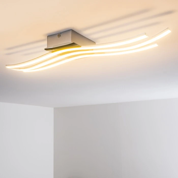 Trio Leuchten CATOKI Deckenleuchte LED Chrom, 1-flammig 4 Trio Leuchten CATOKI Deckenleuchte LED Chrom, 1-flammig – Bild 4