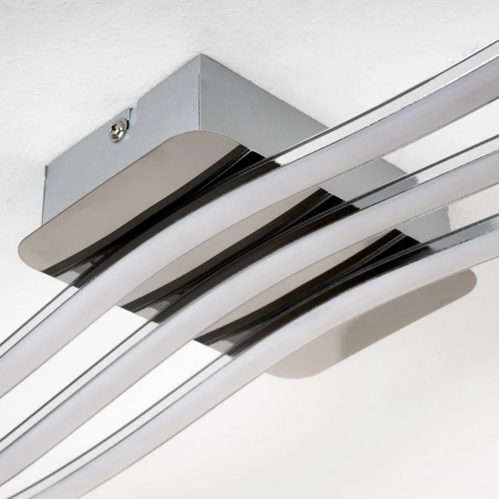 Trio Leuchten CATOKI Deckenleuchte LED Chrom, 1-flammig 5 Trio Leuchten CATOKI Deckenleuchte LED Chrom, 1-flammig – Bild 5