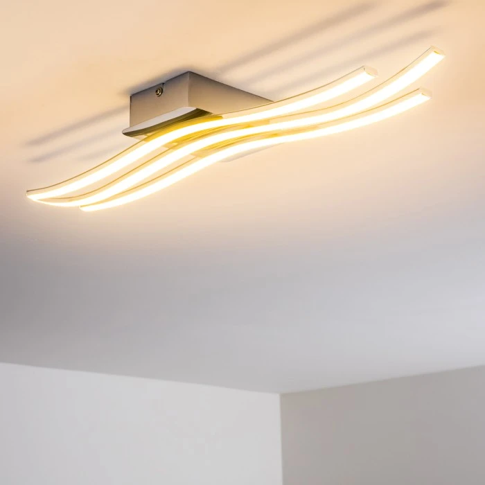 Trio Leuchten CATOKI Deckenleuchte LED Chrom, 1-flammig 10 Trio Leuchten CATOKI Deckenleuchte LED Chrom, 1-flammig – Bild 10