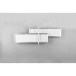 Trio Leuchten Charleston Deckenleuchte LED Aluminium, 2-flammig -LED Leuchten Verkäufe 2022 trio leuchten charleston deckenleuchte 672110505 3