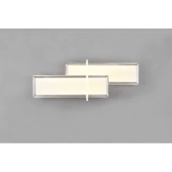 Trio Leuchten Charleston Deckenleuchte LED Aluminium, 2-flammig -LED Leuchten Verkäufe 2022 trio leuchten charleston deckenleuchte 672110505 8