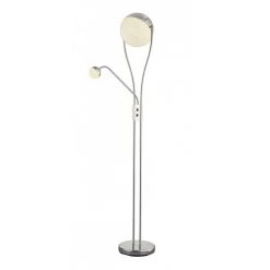 Trio Leuchten CHRIS Stehleuchte LED Chrom, 1-flammig -LED Leuchten Verkäufe 2022 trio leuchten chris stehleuchte 478310206 2