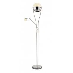 Trio Leuchten CHRIS Stehleuchte LED Chrom, 1-flammig -LED Leuchten Verkäufe 2022 trio leuchten chris stehleuchte 478310206 3