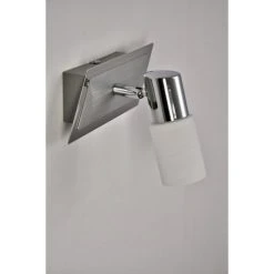 Trio Leuchten CLAPTON Wandleuchte LED Chrom, Aluminium, Edelstahl, 1-flammig -LED Leuchten Verkäufe 2022 trio leuchten clapton wandleuchte 821470105 do1 7