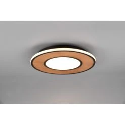 Trio Leuchten Deacon Deckenleuchte LED Braun, 1-flammig