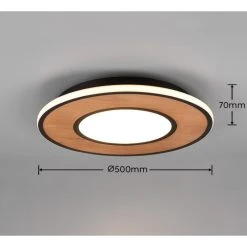 Trio Leuchten Deacon Deckenleuchte LED Braun, 1-flammig 7 Trio Leuchten Deacon Deckenleuchte LED Braun, 1-flammig -LED Leuchten Verkäufe 2022 trio leuchten deacon deckenleuchte 626610232 2