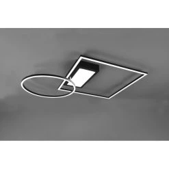 Trio Leuchten Downey Deckenleuchte LED Schwarz, 1-flammig, Fernbedienung -LED Leuchten Verkäufe 2022 trio leuchten downey deckenleuchte 620510332 2