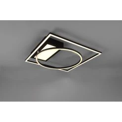 Trio Leuchten Downey Deckenleuchte LED Schwarz, 1-flammig, Fernbedienung -LED Leuchten Verkäufe 2022 trio leuchten downey deckenleuchte 620510332 4