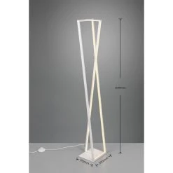 Trio Leuchten Edge Stehleuchte LED Weiß, 1-flammig -LED Leuchten Verkäufe 2022 trio leuchten edge stehleuchte 426810131 5