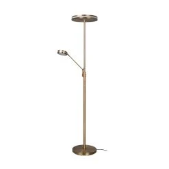 Trio Leuchten Franklin Deckenfluter LED Altmessing, 2-flammig -LED Leuchten Verkäufe 2022 trio leuchten franklin deckenfluter 426510204 6