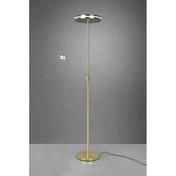 Trio Leuchten Franklin Deckenfluter LED Messing, 2-flammig -LED Leuchten Verkäufe 2022 trio leuchten franklin deckenfluter 426510208 10