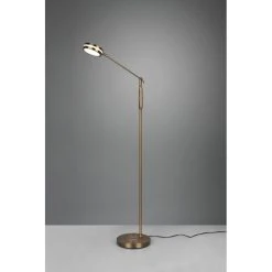 Trio Leuchten Franklin Stehleuchte LED Altmessing, 1-flammig -LED Leuchten Verkäufe 2022 trio leuchten franklin stehleuchte 426510104 10