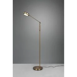 Trio Leuchten Franklin Stehleuchte LED Altmessing, 1-flammig -LED Leuchten Verkäufe 2022 trio leuchten franklin stehleuchte 426510104 9