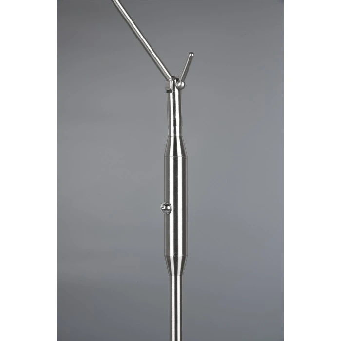 Trio Leuchten Franklin Stehleuchte LED Nickel-Matt, 1-flammig 12 Trio Leuchten Franklin Stehleuchte LED Nickel-Matt, 1-flammig – Bild 12