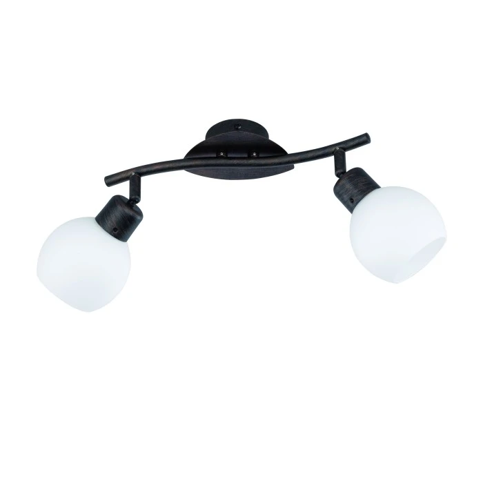 Trio Leuchten FREDDY Deckenleuchte LED Dunkelbraun, Rostfarben, 2-flammig 1 Trio Leuchten FREDDY Deckenleuchte LED Dunkelbraun, Rostfarben, 2-flammig