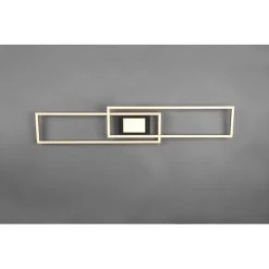 Trio Leuchten Ganado Deckenleuchte LED Schwarz, 2-flammig, Fernbedienung, Farbwechsler -LED Leuchten Verkäufe 2022 trio leuchten ganado deckenleuchte 670710532 10