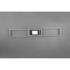 Trio Leuchten Ganado Deckenleuchte LED Schwarz, 2-flammig, Fernbedienung, Farbwechsler -LED Leuchten Verkäufe 2022 trio leuchten ganado deckenleuchte 670710532 18