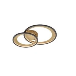 Trio Leuchten GRANADA Deckenleuchte LED Schwarz, 1-flammig -LED Leuchten Verkäufe 2022 trio leuchten granada deckenleuchte 673810232 2