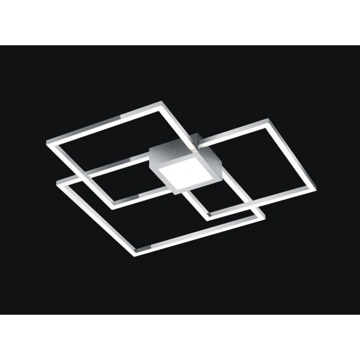 Trio Leuchten Hydra Deckenleuchte LED Chrom, 1-flammig 2 Trio Leuchten Hydra Deckenleuchte LED Chrom, 1-flammig – Bild 2