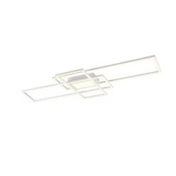 Trio Leuchten Irvine Deckenleuchte LED Weiß, 1-flammig, Fernbedienung