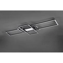 Trio Leuchten Irvine Deckenleuchte LED Anthrazit, 1-flammig, Fernbedienung -LED Leuchten Verkäufe 2022 trio leuchten irvine deckenleuchte 620010442 5