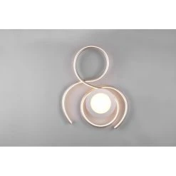 Trio Leuchten Jive Deckenleuchte LED Nickel-Matt, 1-flammig, Fernbedienung -LED Leuchten Verkäufe 2022 trio leuchten jive deckenleuchte 623410207 12