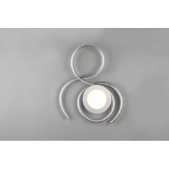 Trio Leuchten Jive Deckenleuchte LED Nickel-Matt, 1-flammig, Fernbedienung -LED Leuchten Verkäufe 2022 trio leuchten jive deckenleuchte 623410207 14