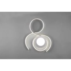 Trio Leuchten Jive Deckenleuchte LED Nickel-Matt, 1-flammig, Fernbedienung -LED Leuchten Verkäufe 2022 trio leuchten jive deckenleuchte 623410207 2