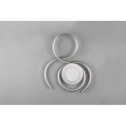 Trio Leuchten Jive Deckenleuchte LED Nickel-Matt, 1-flammig, Fernbedienung -LED Leuchten Verkäufe 2022 trio leuchten jive deckenleuchte 623410207 6