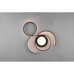 Trio Leuchten Jive Deckenleuchte LED Schwarz, 1-flammig, Fernbedienung -LED Leuchten Verkäufe 2022 trio leuchten jive deckenleuchte 623410232 13