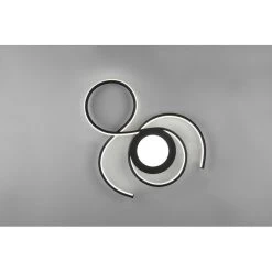 Trio Leuchten Jive Deckenleuchte LED Schwarz, 1-flammig, Fernbedienung -LED Leuchten Verkäufe 2022 trio leuchten jive deckenleuchte 623410232 2