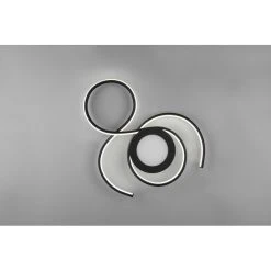 Trio Leuchten Jive Deckenleuchte LED Schwarz, 1-flammig, Fernbedienung -LED Leuchten Verkäufe 2022 trio leuchten jive deckenleuchte 623410232 3