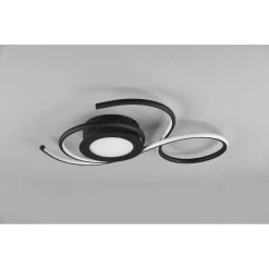 Trio Leuchten Jive Deckenleuchte LED Schwarz, 1-flammig, Fernbedienung -LED Leuchten Verkäufe 2022 trio leuchten jive deckenleuchte 623410232 5