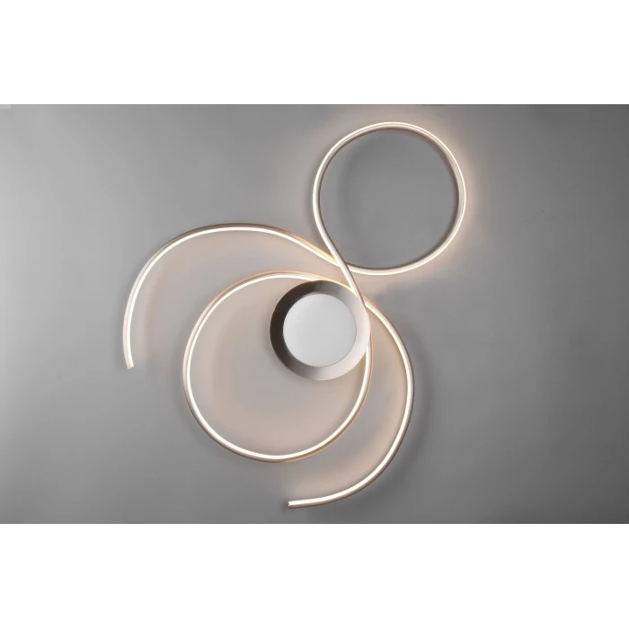 Trio Leuchten JIVE Deckenleuchte LED Nickel-Matt, 1-flammig 14 Trio Leuchten JIVE Deckenleuchte LED Nickel-Matt, 1-flammig – Bild 14