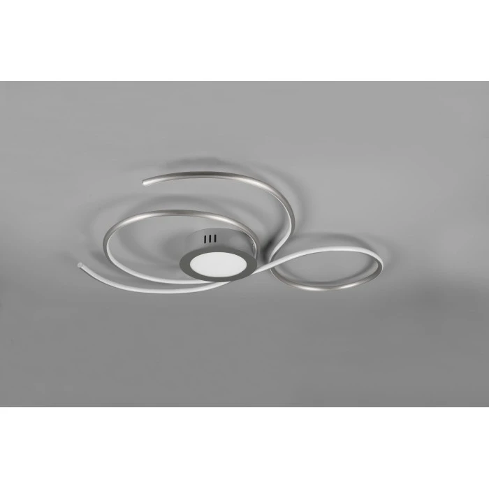 Trio Leuchten JIVE Deckenleuchte LED Nickel-Matt, 1-flammig 6 Trio Leuchten JIVE Deckenleuchte LED Nickel-Matt, 1-flammig – Bild 6