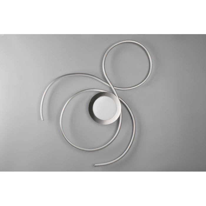 Trio Leuchten JIVE Deckenleuchte LED Nickel-Matt, 1-flammig 7 Trio Leuchten JIVE Deckenleuchte LED Nickel-Matt, 1-flammig – Bild 7