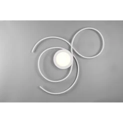 Trio Leuchten Jive Deckenleuchte LED Weiß, 1-flammig, Fernbedienung -LED Leuchten Verkäufe 2022 trio leuchten jive deckenleuchte 623419231 14