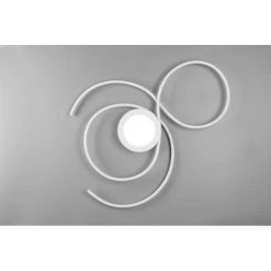 Trio Leuchten Jive Deckenleuchte LED Weiß, 1-flammig, Fernbedienung -LED Leuchten Verkäufe 2022 trio leuchten jive deckenleuchte 623419231 4