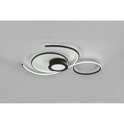 Trio Leuchten Jive Deckenleuchte LED Schwarz, 1-flammig, Fernbedienung -LED Leuchten Verkäufe 2022 trio leuchten jive deckenleuchte 623419232 9