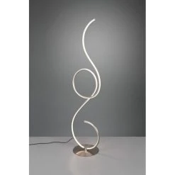 Trio Leuchten Jive Stehleuchte LED Nickel-Matt, 1-flammig