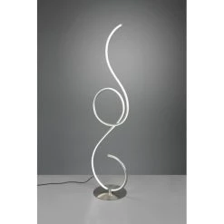 Trio Leuchten Jive Stehleuchte LED Nickel-Matt, 1-flammig -LED Leuchten Verkäufe 2022 trio leuchten jive stehleuchte 423410107 4