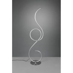 Trio Leuchten Jive Stehleuchte LED Nickel-Matt, 1-flammig -LED Leuchten Verkäufe 2022 trio leuchten jive stehleuchte 423410107 7