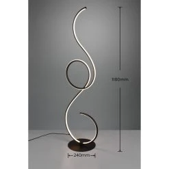 Trio Leuchten Jive Stehleuchte LED Schwarz, 1-flammig -LED Leuchten Verkäufe 2022 trio leuchten jive stehleuchte 423410132 3