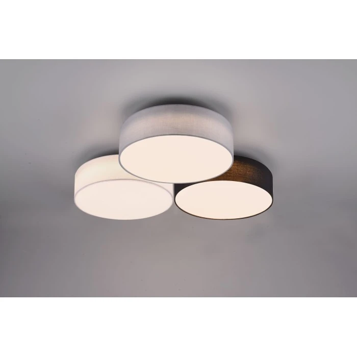 Trio Leuchten Lugano Deckenleuchte LED Weiß, 1-flammig 3 Trio Leuchten Lugano Deckenleuchte LED Weiß, 1-flammig – Bild 3