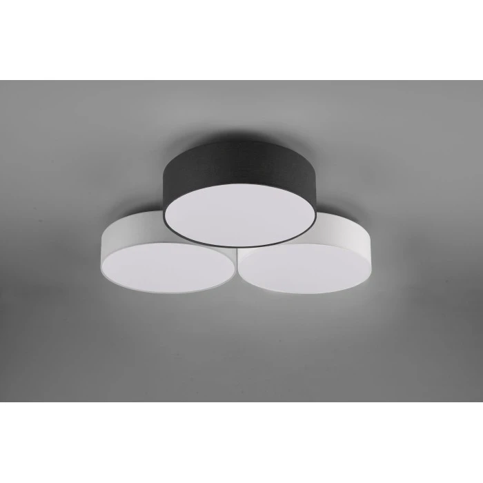 Trio Leuchten Lugano Deckenleuchte LED Weiß, 1-flammig 5 Trio Leuchten Lugano Deckenleuchte LED Weiß, 1-flammig – Bild 5