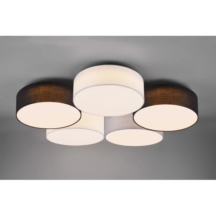 Trio Leuchten Lugano Deckenleuchte LED Weiß, 1-flammig 1 Trio Leuchten Lugano Deckenleuchte LED Weiß, 1-flammig