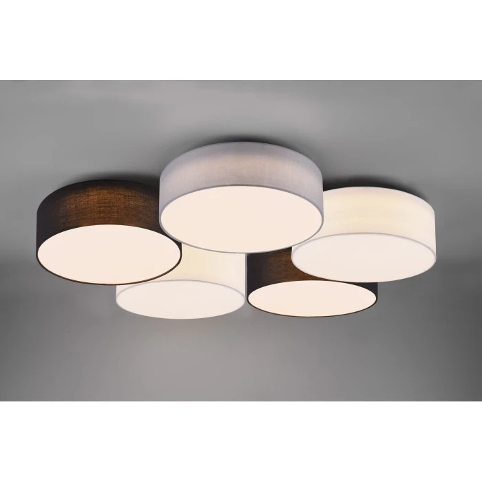 Trio Leuchten Lugano Deckenleuchte LED Weiß, 1-flammig 2 Trio Leuchten Lugano Deckenleuchte LED Weiß, 1-flammig – Bild 2